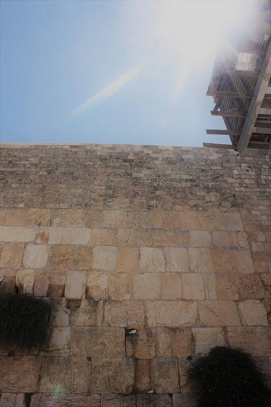  Art Print featuring the photograph Kotel Sunshine Day by Julie Alison