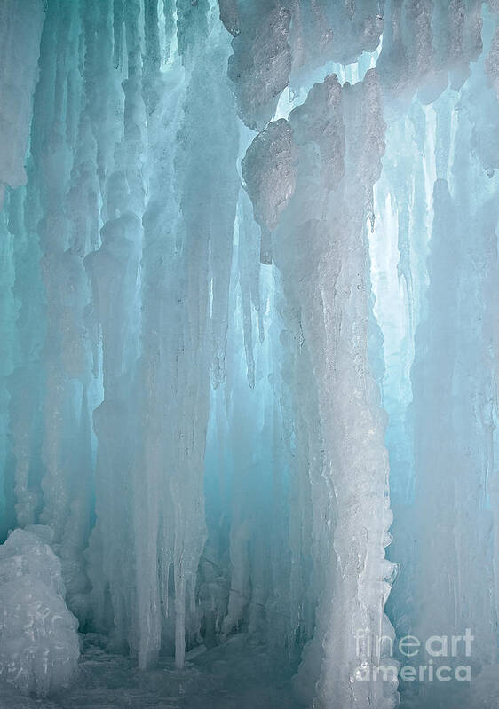 Landscape Art Print featuring the photograph Last Days of the Ice Curtain by Royce Howland