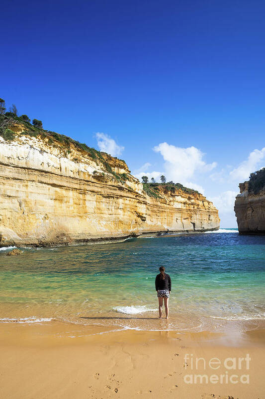 Aussie Art Print featuring the photograph Loch Ard Gorge by Andrew Michael