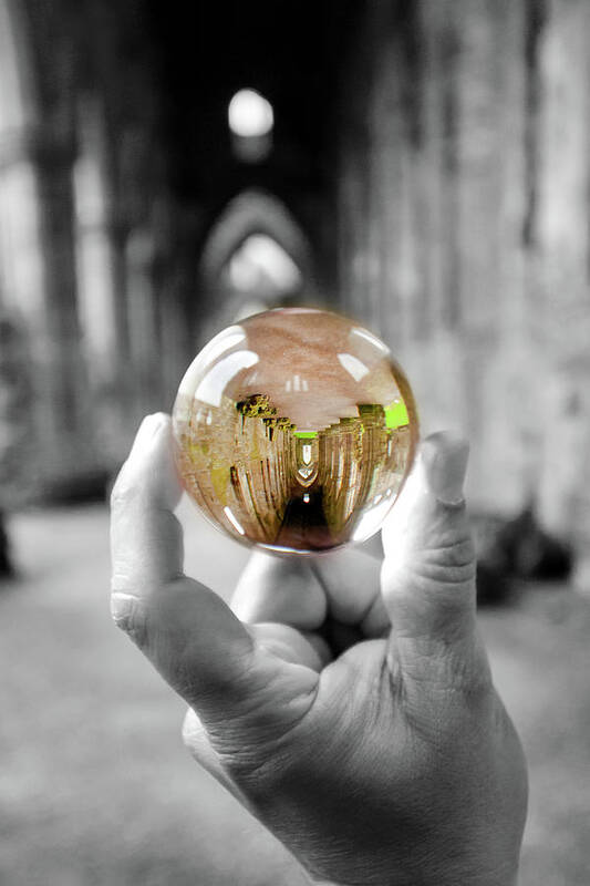 Tintern Abbey Art Print featuring the photograph Magic Capture by Greg Fortier