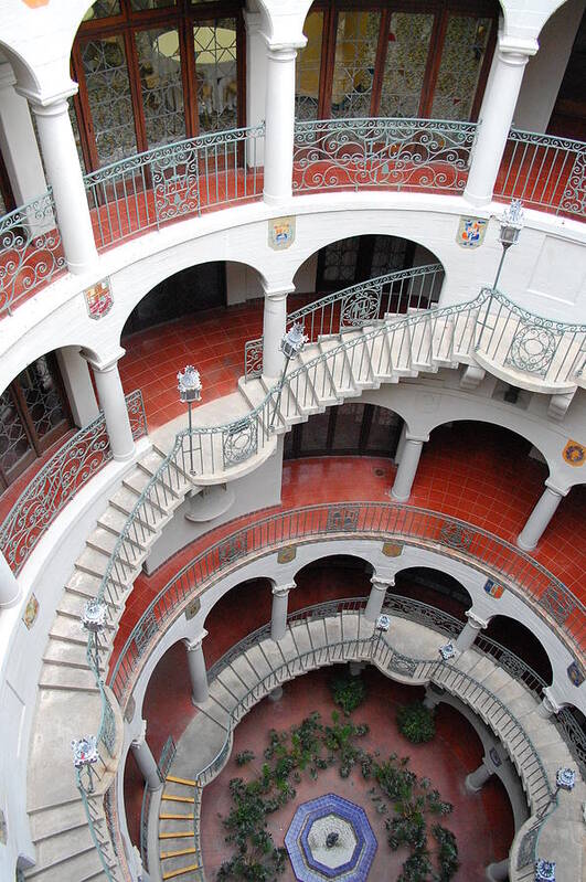 Mission Inn Art Print featuring the photograph Mission Inn Rotunda 2 by Amy Fose