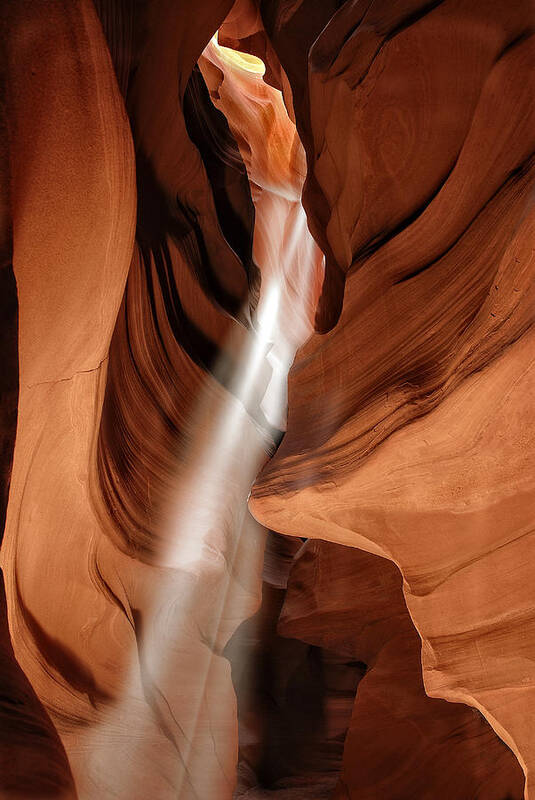 Slot Canyon Art Print featuring the photograph Morning Light by Scott Read