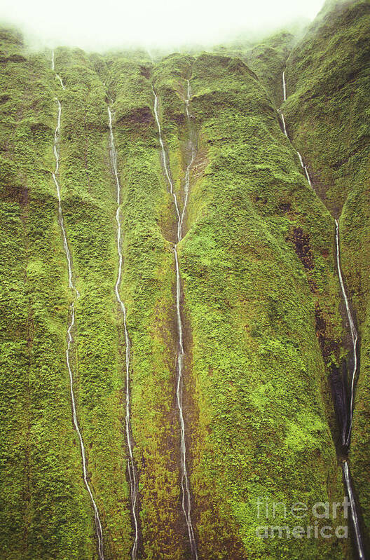 Beautiful Art Print featuring the photograph Mount Waialeale by Bob Abraham - Printscapes