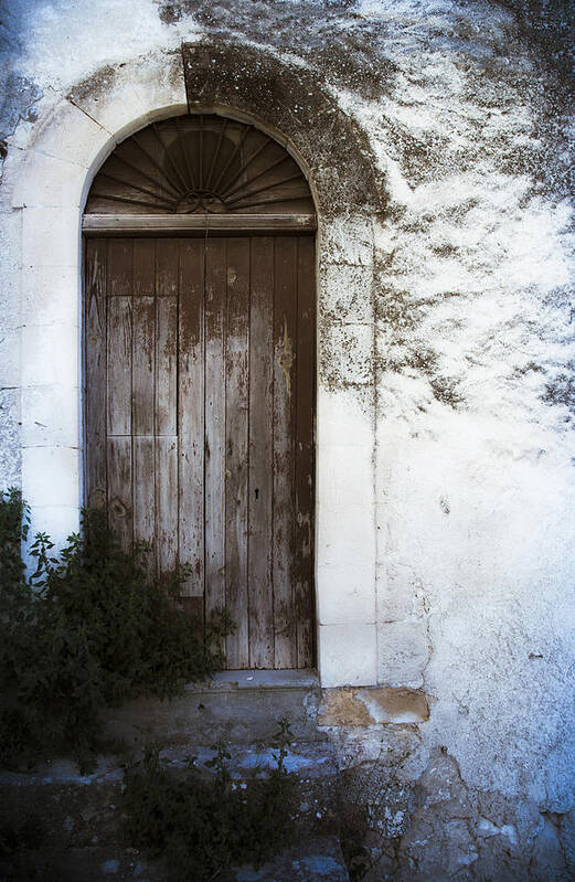 The Home Art Print featuring the photograph Mysterious Door by Maria Heyens
