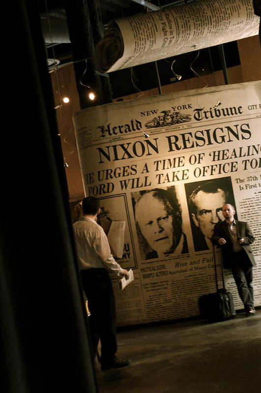 Nixon Art Print featuring the photograph Nixon Resigns by Kate Purdy