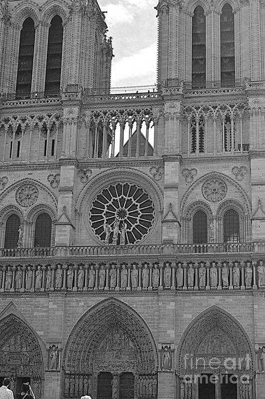 Notre Dame Cathedral Art Print featuring the photograph Notre Dame by Andy Thompson