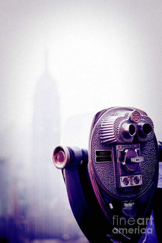Empire State Building Art Print featuring the photograph Observation by RicharD Murphy