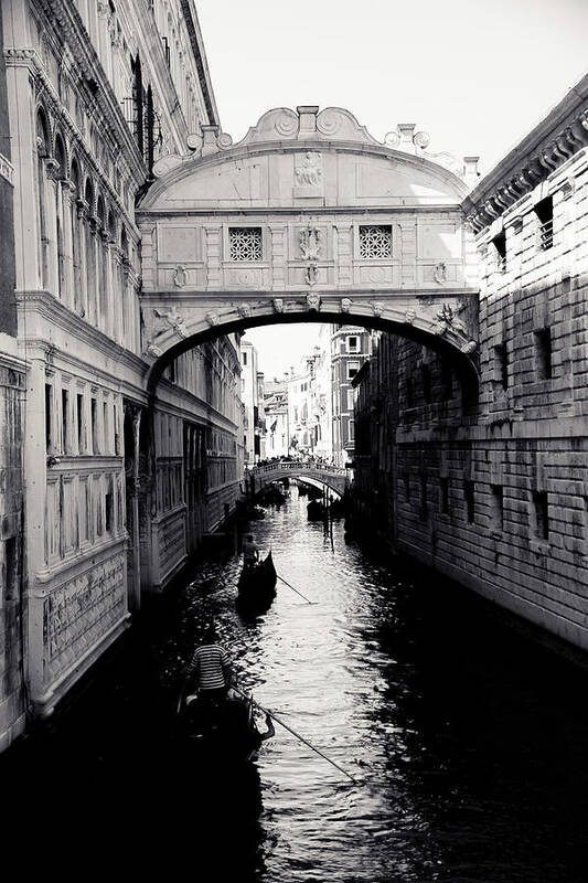 Italy Art Print featuring the photograph Oh Bridge of Sighs by Christopher Maxum