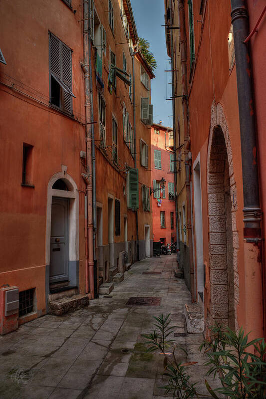 Nice Art Print featuring the photograph Old Nice - Vieille Ville 003 by Lance Vaughn
