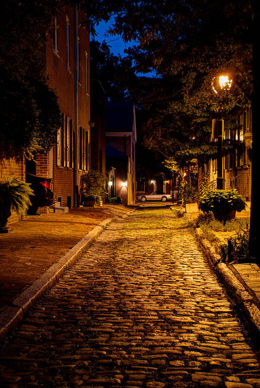 #treyusa Art Print featuring the photograph Olde town Philly Alley by Mark Dodd