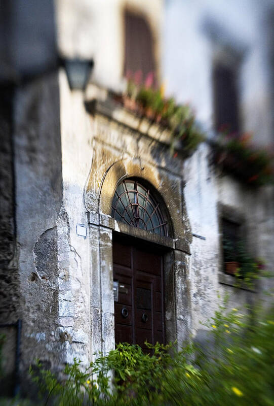 Entrance Art Print featuring the photograph Ornate Italian Doorway by Marilyn Hunt