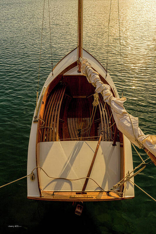 Boat Art Print featuring the photograph Patiently waiting by Gary Felton