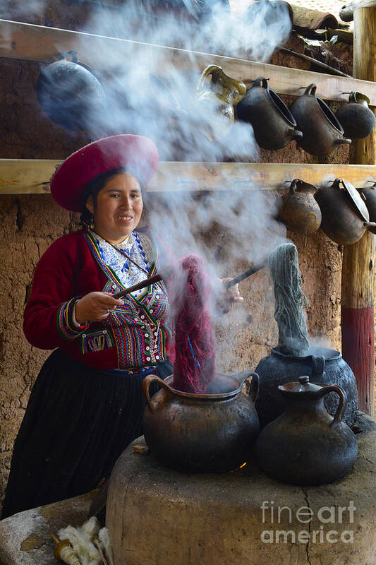 Pots Art Print featuring the photograph Peruvian Spirit by Ksenia VanderHoff