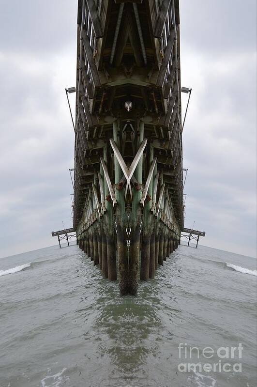 Pier Art Print featuring the photograph Pier Three by Beverly Shelby