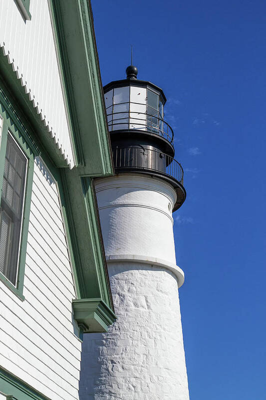 Travel Art Print featuring the photograph Portland Head Light Detail by Arthur Dodd