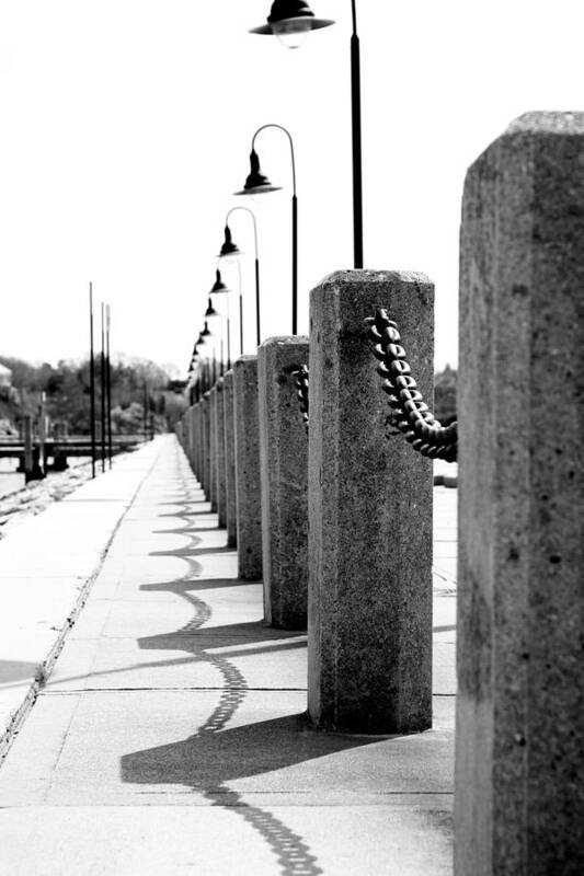 Posts Art Print featuring the photograph Repetition by Greg Fortier