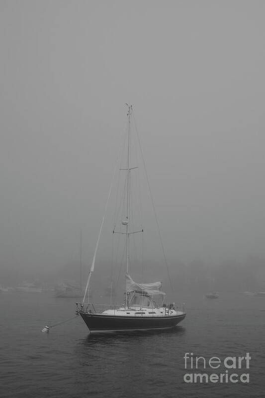 River Art Print featuring the photograph River Fog by Tom Maxwell