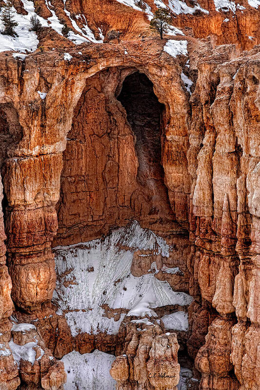 Art Art Print featuring the photograph Rocky Alcove by Christopher Holmes