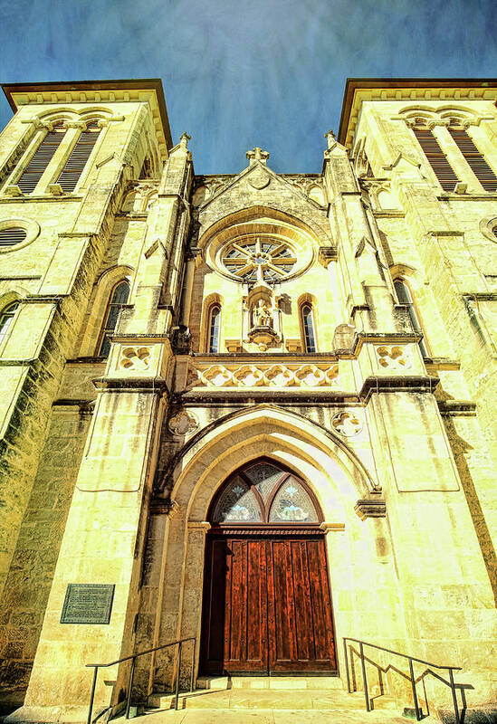 San Fernando Cathedral Art Print featuring the photograph San Fernando Cathedral 3 by Judy Vincent