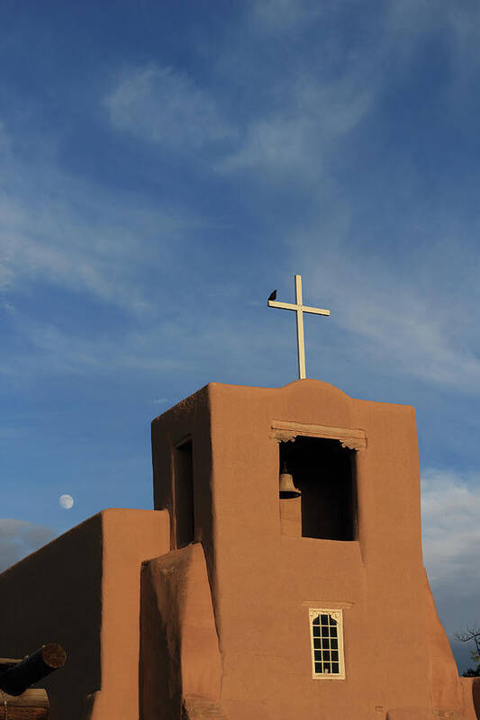 Church Art Print featuring the photograph San Miguel Mission by David Diaz