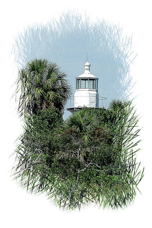 Lighthouse Art Print featuring the photograph Seahorse Key Light by Gordon Engebretson