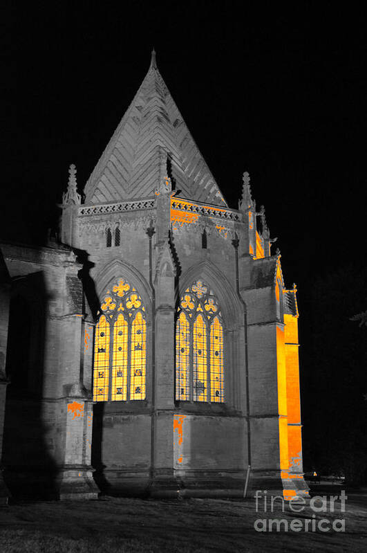 Chapter House Art Print featuring the photograph Southwell Minster. Chapter House. by Elena Perelman