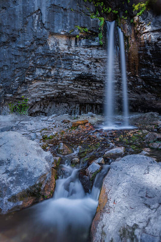 Rocks Art Print featuring the photograph Spouting Rock by Chuck Jason