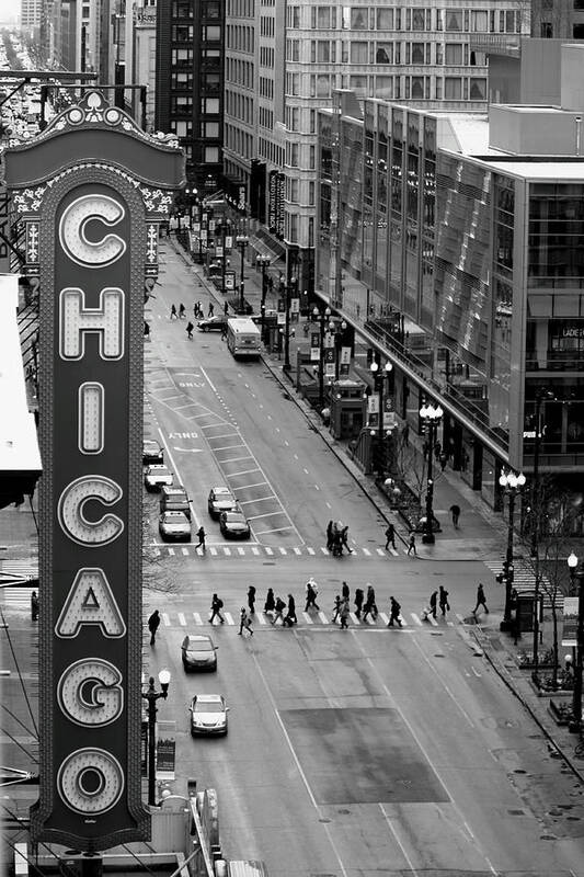 Chicago Art Print featuring the photograph State Street by Lauri Novak