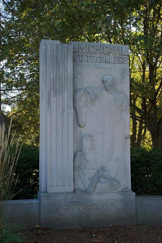 Abbott Road Entrance Art Print featuring the photograph Statue by Joseph Yarbrough