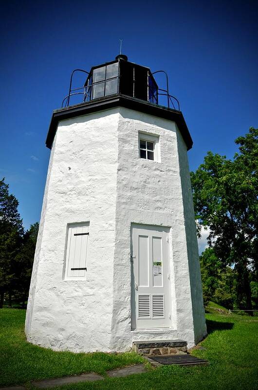 #stony Point Lighthouse Art Print featuring the photograph Stony Point Lighthouse by Cornelia DeDona