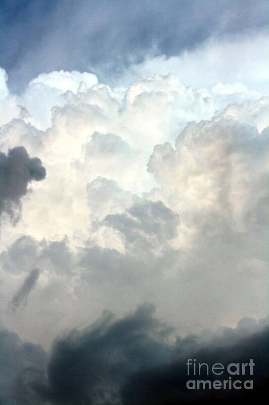 Cloudscape Art Print featuring the photograph Storm Clouds 1 by Balanced Art