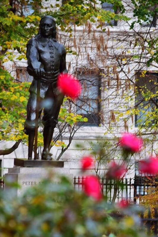 Stuyvesant Square Park Nyc Art Print featuring the photograph Stuyvesant Square Park NYC by Sandy Taylor