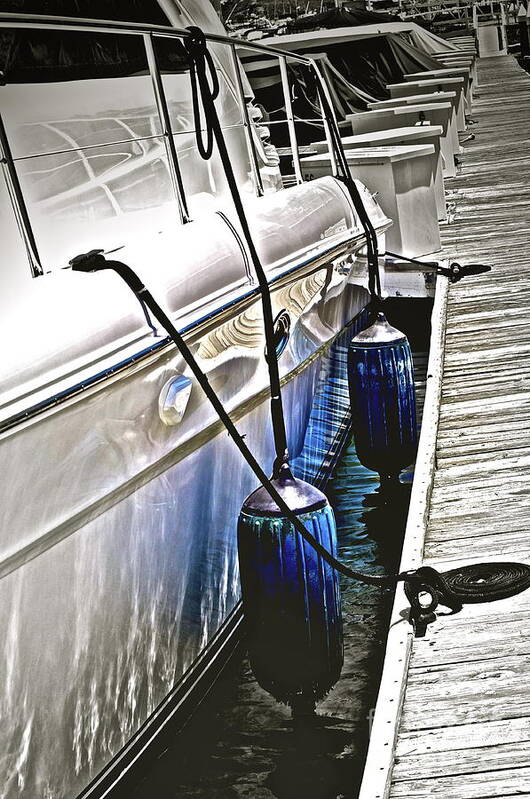 Boat Art Print featuring the photograph Sure-Thing Boat by Gwyn Newcombe