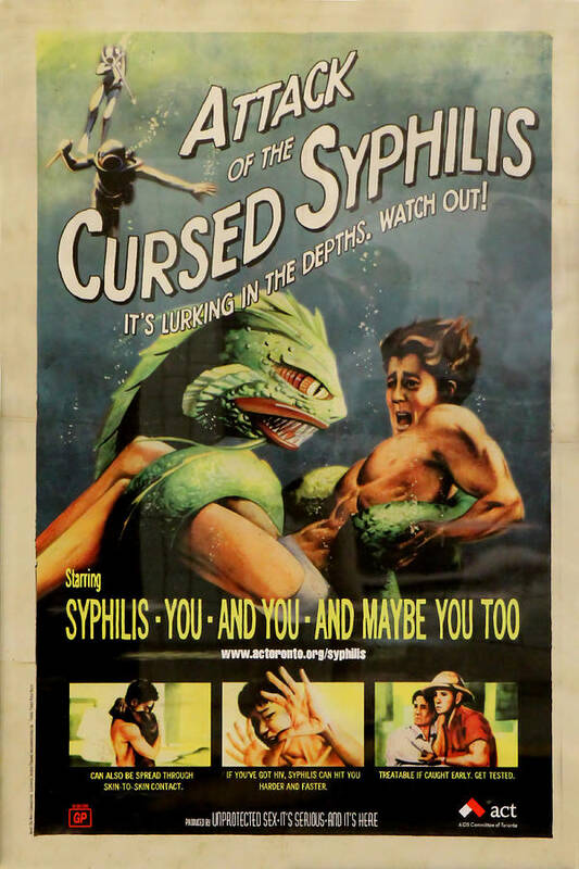 Disease Art Print featuring the photograph Syphilis Poster by Andrew Fare