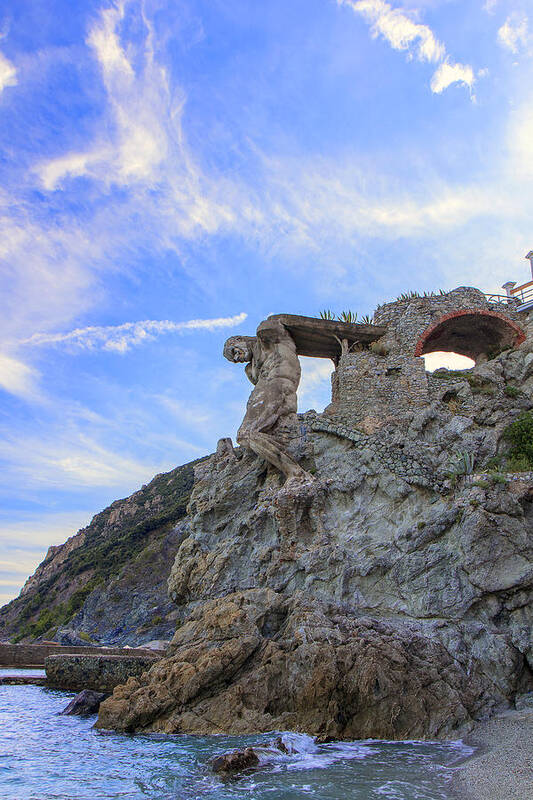 Italy Art Print featuring the photograph The Giant of Monterosso by Rick Starbuck