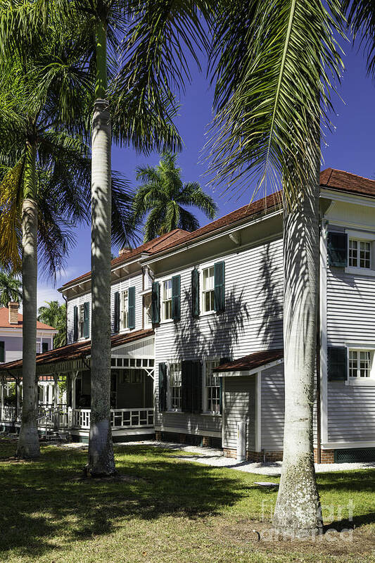 Fort Myers Art Print featuring the photograph Thomas Edison Winter Home by Brian Jannsen