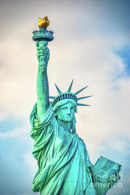 Liberty Art Print featuring the photograph Torch of Liberty by Nick Zelinsky Jr