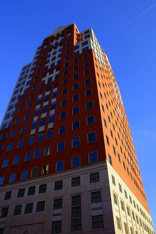 Architecture Art Print featuring the photograph Toward Blue Skies by Lois Lepisto