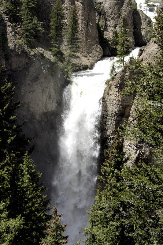 Waterfall Art Print featuring the photograph Undine Falls WF9516 by Mary Gaines