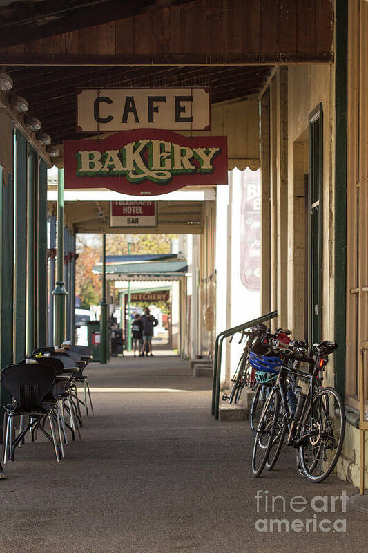 Bicycle Art Print featuring the photograph Undoing all the good work by Linda Lees