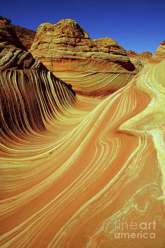 Arizona Art Print featuring the photograph Vertical Wave by Roxie Crouch