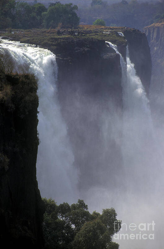 Africa Art Print featuring the photograph Victoria Falls - Zimbabwe by Craig Lovell