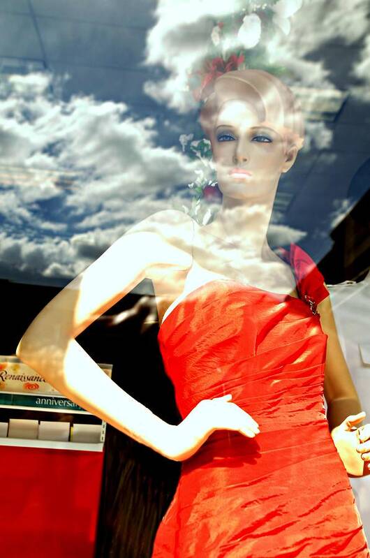 Mannequin Art Print featuring the photograph Window Shopping by Diana Angstadt