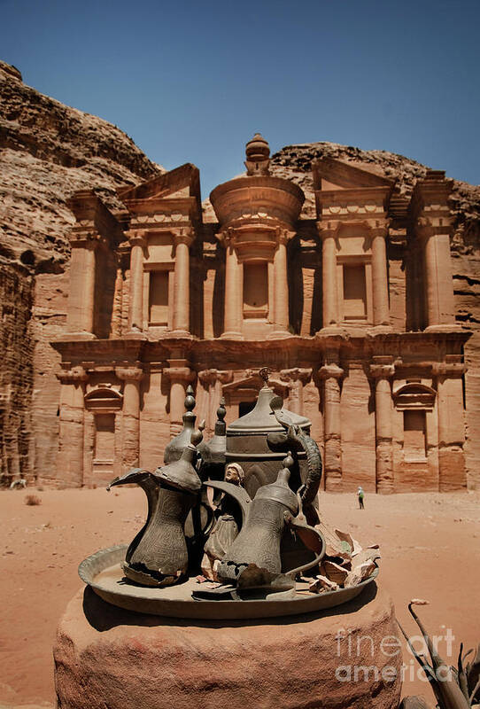 Deir Art Print featuring the photograph Ad Deir, Petra #1 by Jelena Jovanovic