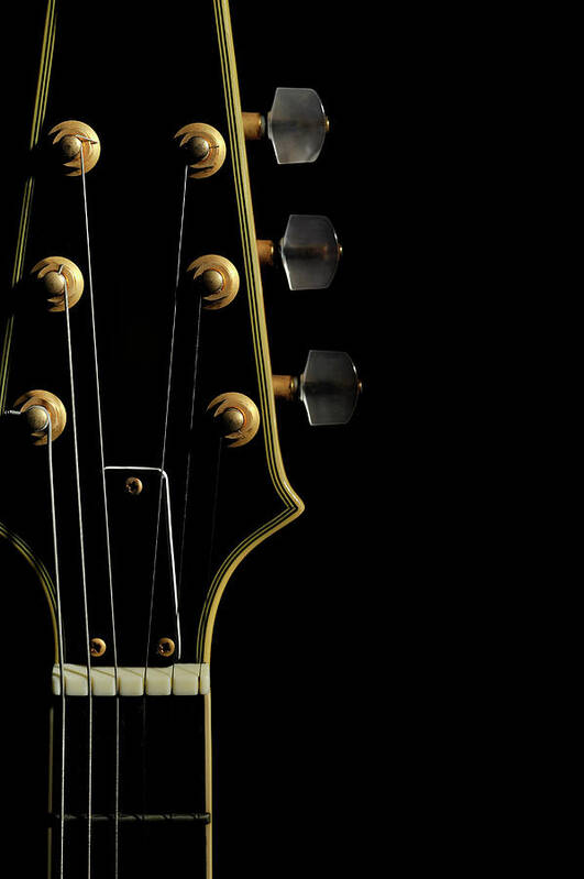 Music Art Print featuring the photograph Close-up Of The Electric Guitar #1 by Yagi Studio