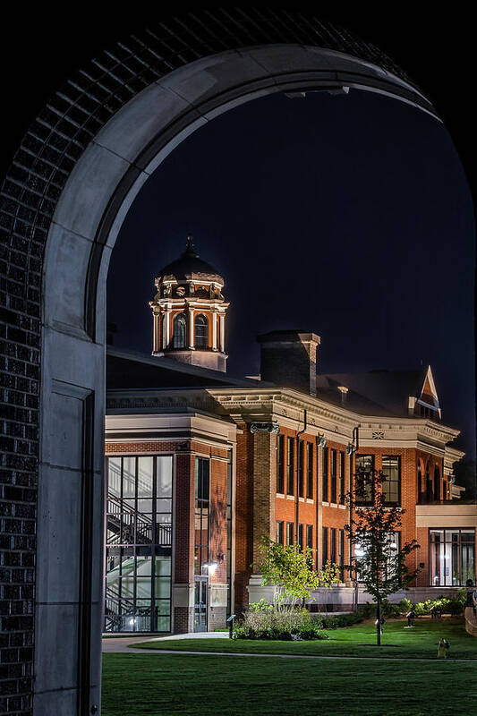 Heritage Hall Art Print featuring the photograph Heritage Hall - Western Michigan University by William Christiansen