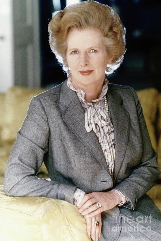 Margaret Thatcher ART PRINT PHOTO POSTER REGALO Lady di ferro Maggie 