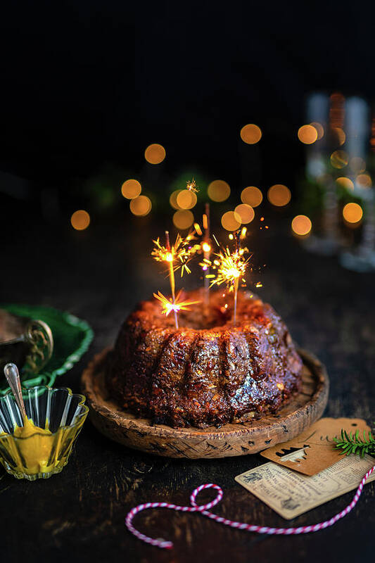 Ip_13371490 Art Print featuring the photograph Vegan Nut Roast #1 by Lucy Parissi