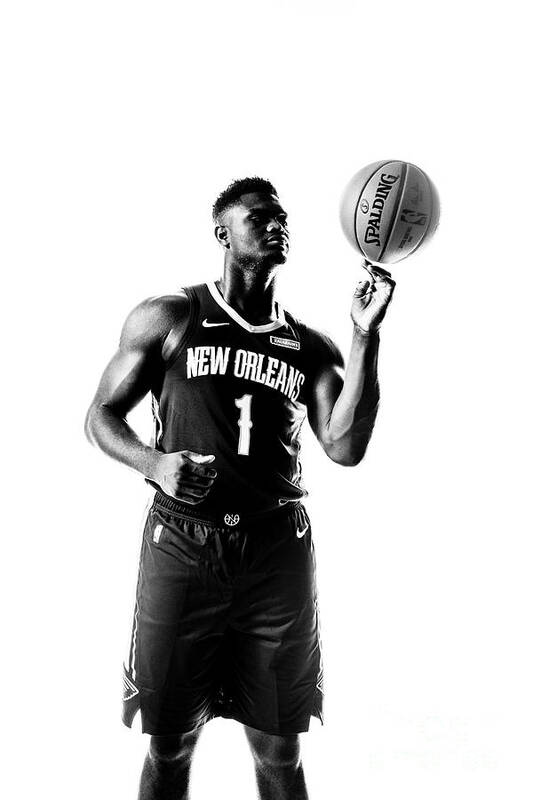 Zion Williamson Art Print featuring the photograph Zion Williamson by Sean Berry