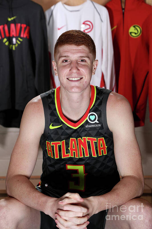 Kevin Huerter Art Print featuring the photograph 2018 Nba Rookie Photo Shoot by Nathaniel S. Butler